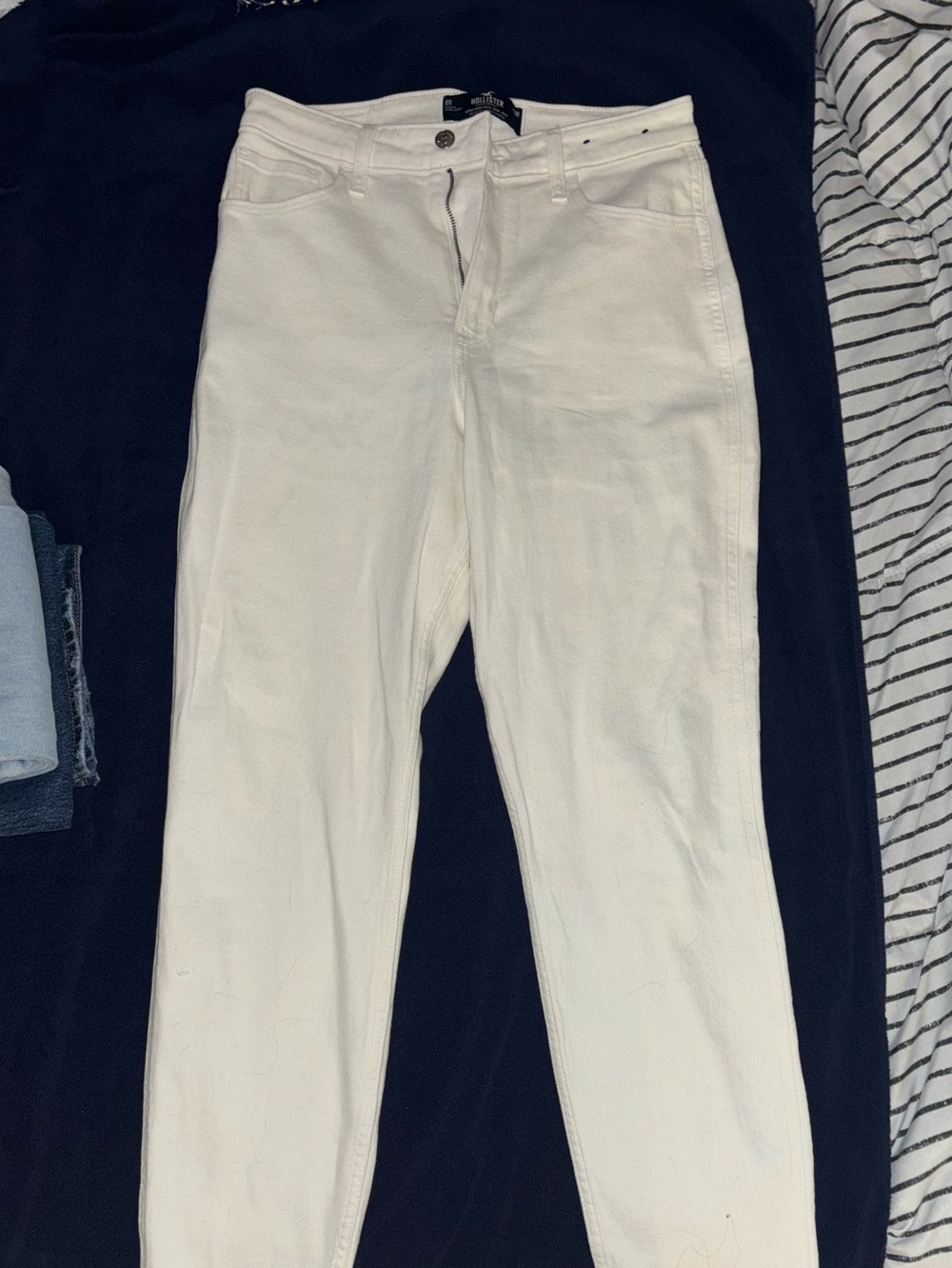 Women's Hollister White High-Rise Jeans